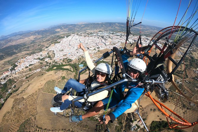 30-minute paramotor flight in Ronda - Safety, weather, and comfort