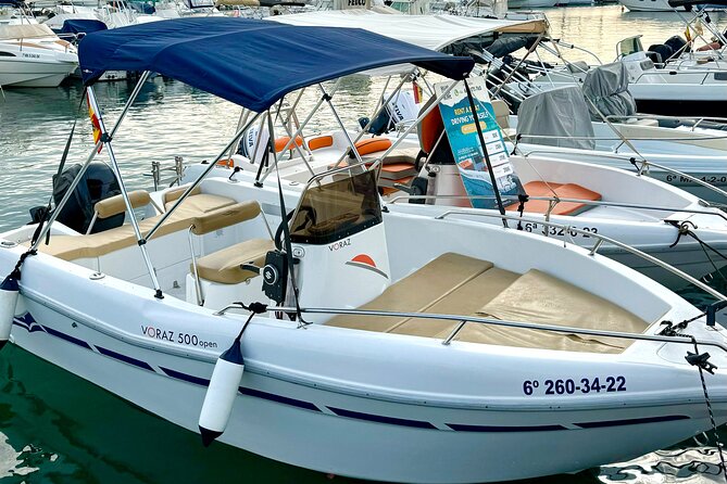 Alquiler de barco sin titulacion en Malaga - Key points to know before booking