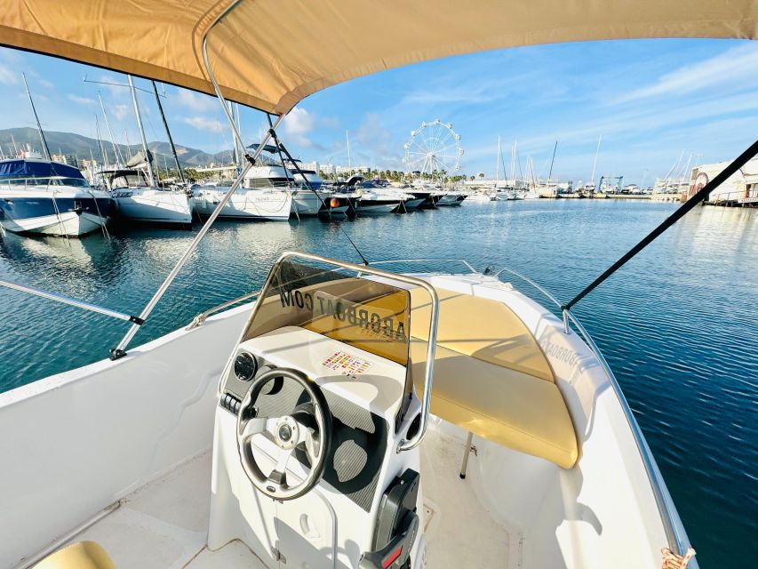 Benalmádena: Costa del Sol License-Free Boat Rental - Practical tips for a smoother outing