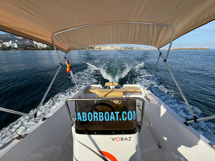 Benalmádena: Costa del Sol License-Free Boat Rental - Choosing between 30 minutes and four hours