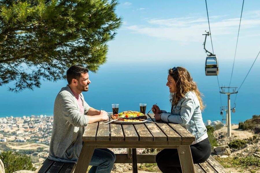 Benalmádena: Mount Calamorro Cable Car Ticket - The optional birds of prey display