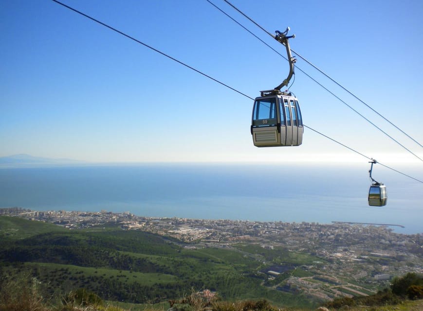 Benalmádena: Mount Calamorro Cable Car Ticket - Six walking routes and the extra climb