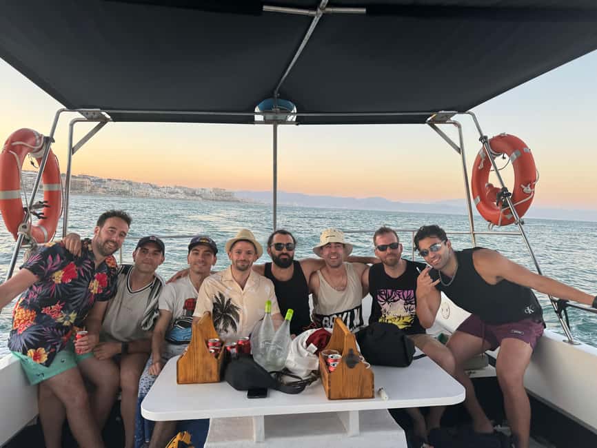 Benalmadena: Private Boat Trip with Drinks & Snacks - Swimming and snorkeling in open water