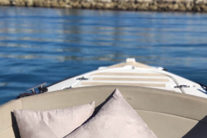 Boat Rental Without License in Benalmádena - Leaving Benalmádena Marina with staff at the helm