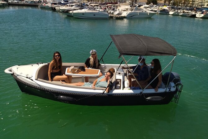 Boat Rental Without License in Benalmádena - One to five hours on the Costa del Sol water