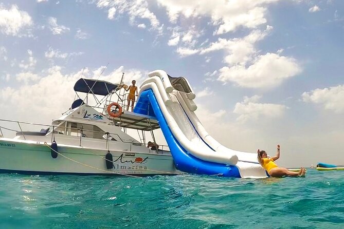 Boat Tour with Snorkeling, Water Slide, Lunch and Pick Up - Kayaks and paddleboards add choice