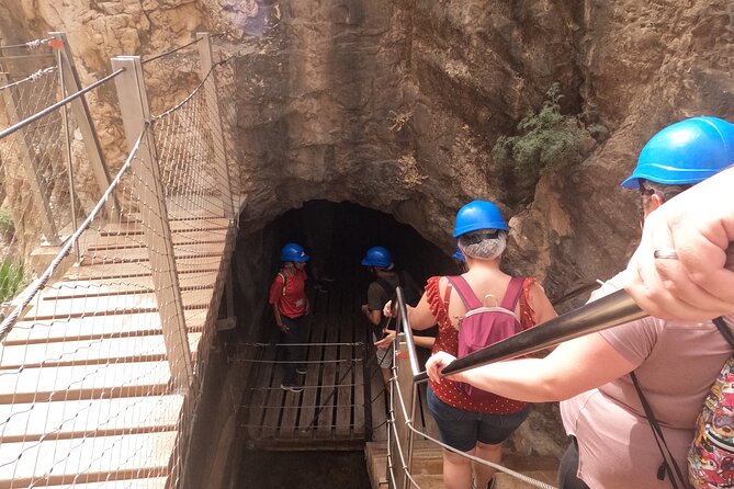 Caminito del Rey Day Trip from Costa del Sol - The tunnels and old power works