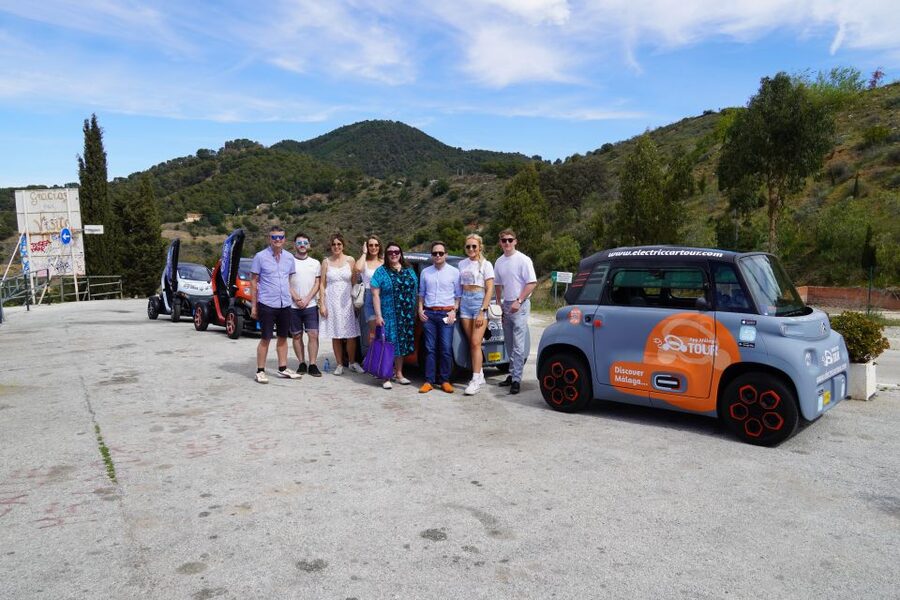 Cruise Terminal Pickup: Málaga in 2 Hours by Electric Car - A tiny electric car with a big view