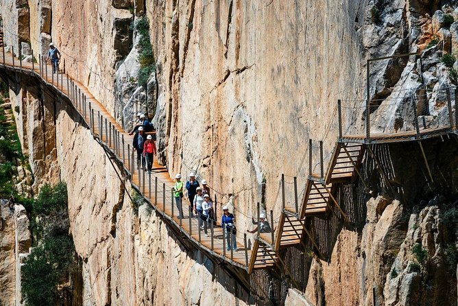 Dare to take a walk along the Caminito del Rey path private tour from Malaga - Entering Caminito del Rey through the rock