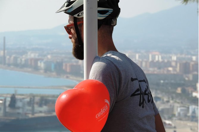 E-bike Tour and Rental in Malaga - Modern architecture beside older Malaga