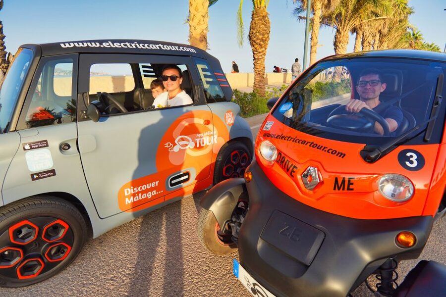 Explore Málaga and the Treasure Caves by Electric Car - From City Hall to Málaga’s Port