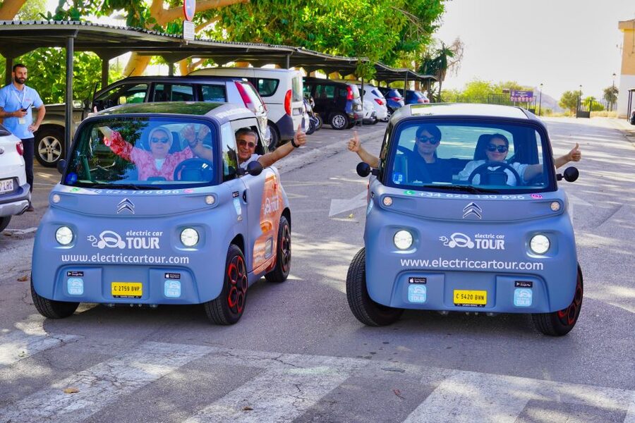Explore Málaga and the Treasure Caves by Electric Car - Beaches and Neighborhoods Along the East Coast