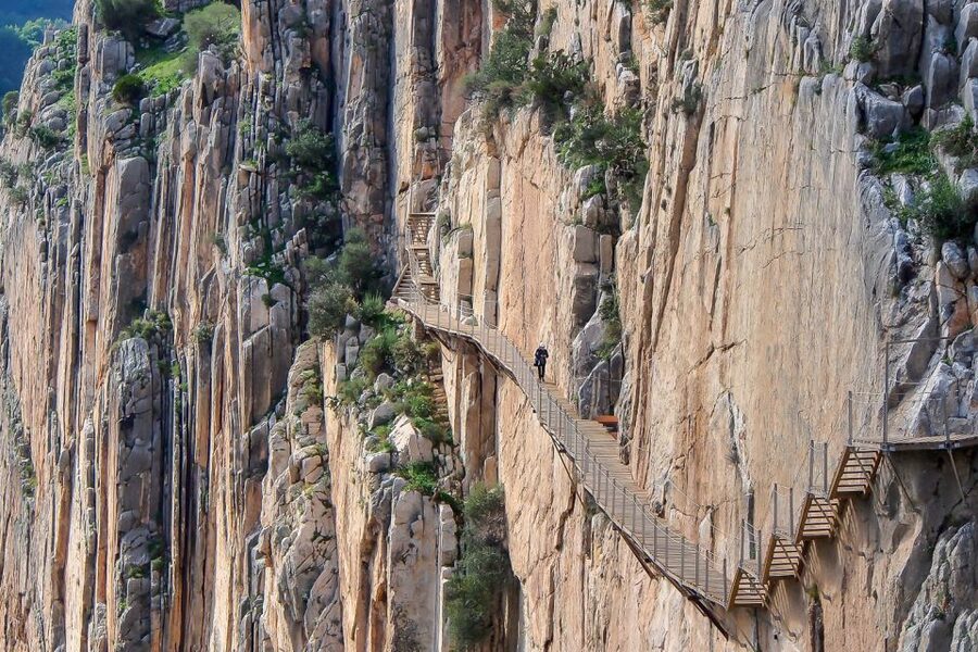 From Costa del Sol: Caminito del Rey Day Trip - Entering Los Gaitanes Gorge