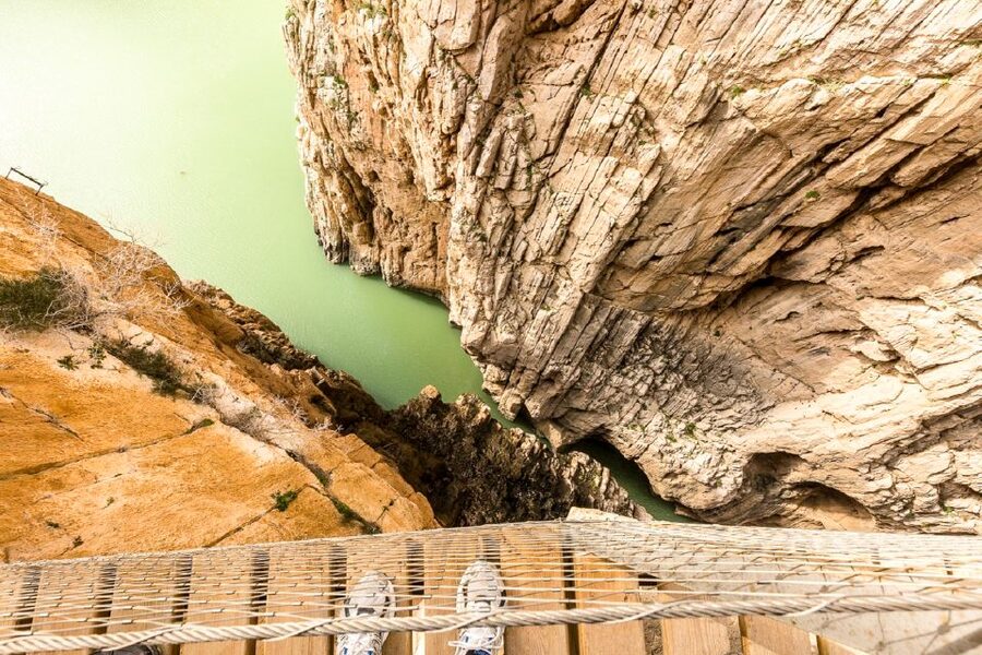 From Costa del Sol & Malaga: Caminito del Rey Guided Tour - Walking 100 meters above the river
