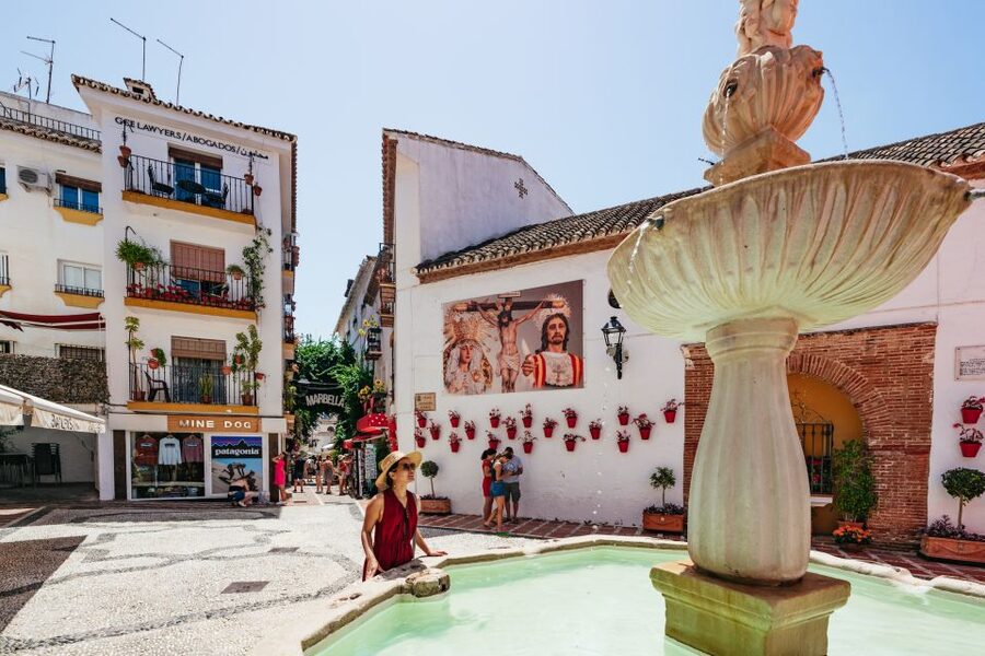 From Costa del Sol: Mijas, Marbella and Puerto Banús Tour - Transport, meeting points, and timing