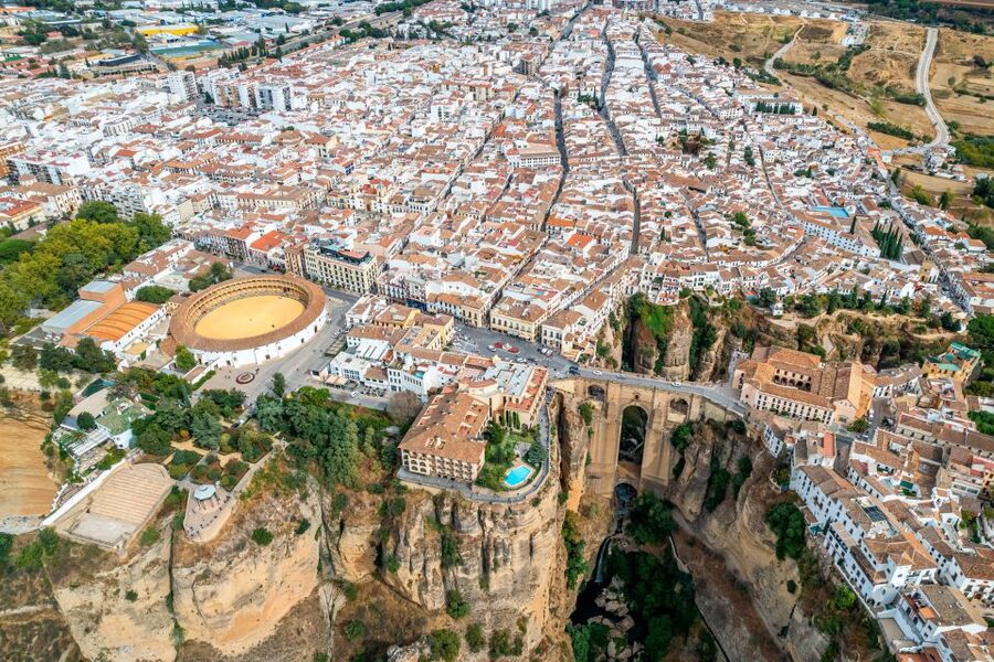 From Costa del Sol: Ronda, and Bullring Tour - Arriving in Ronda with a local guide