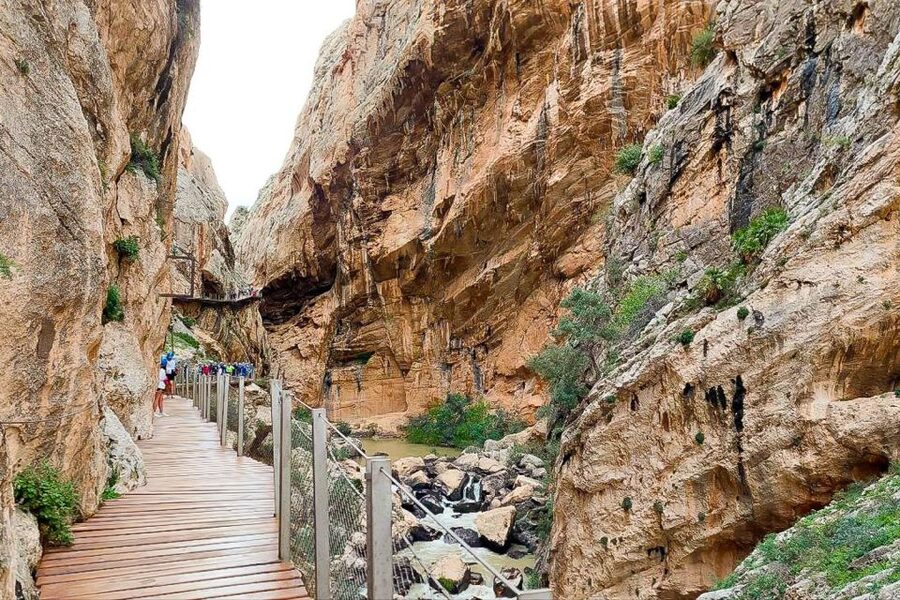 From Málaga: Caminito del Rey Guided Day Trip - The views, height, and the final bridge