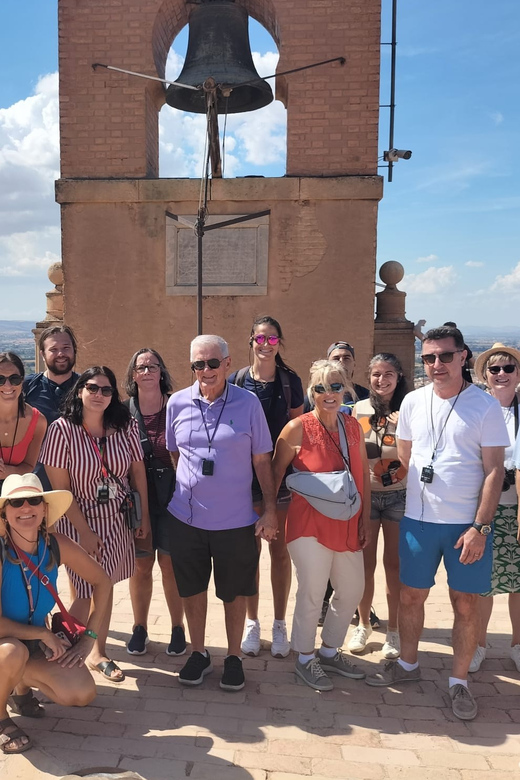From Malaga: Day Trip to Alhambra by Bus with Entry Tickets - Entering the Alhambra complex
