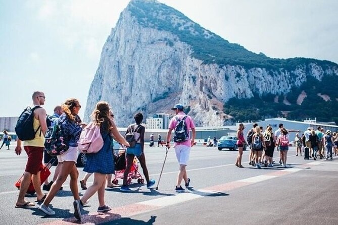 From Malaga, Gibraltar excursion with transport - Two hours for lunch, shopping, and town streets