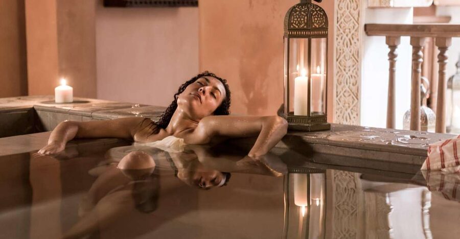 From Malaga: Hammam Bath, Kessa and Relaxing Massage Tour - Moorish details without the airport spa feel