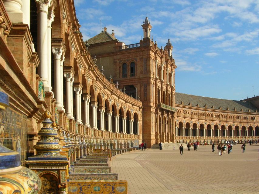 From Malaga: Private Seville, Alcazar and Cathedral Day Trip - Plaza de España and the Murillo Gardens