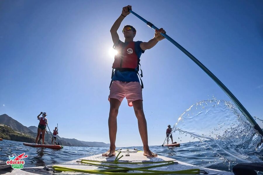 From Nerja: Guided Paddle Surf Cliffs and Maro Waterfall - The guides make the difference for beginners