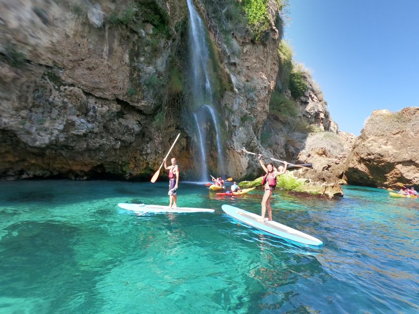 From Nerja: Guided Paddle Surf Cliffs and Maro Waterfall - Practical details for a smoother morning