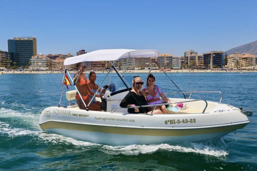 Fuengirola: 1- to 4-Hour Boat Rental - No License Needed - Taking the Helm in Fuengirola