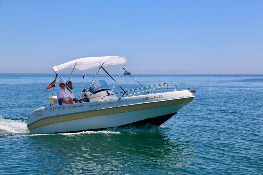 Fuengirola: 1- to 4-Hour Boat Rental - No License Needed - A One-Hour Ride or Up to Four Hours on the Water