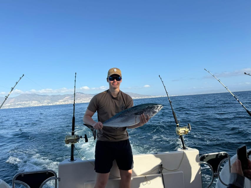 Fuengirola: 4h Trolling Fishing Trip with Snacks and Drinks - Key points before you book