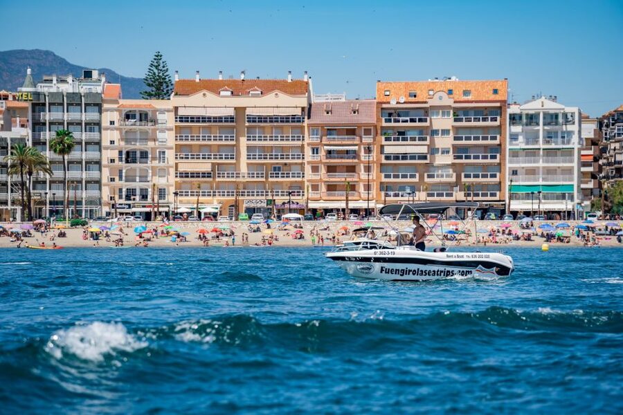 Fuengirola: Best Boat Rental without License - What the boat includes for a half-day on the water