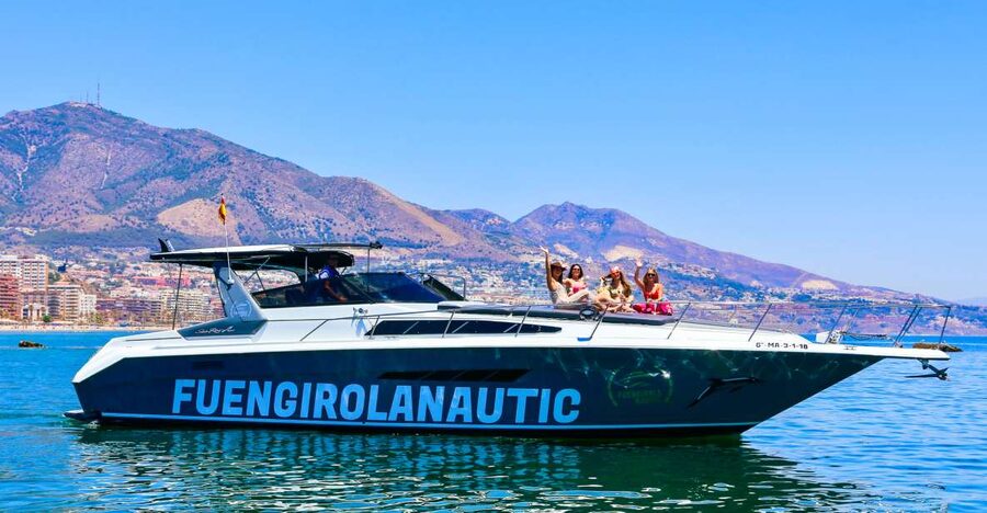 Fuengirola: Dolphin Watching by Yacht with Snacks and Drinks - Leaving Fuengirola port for open water