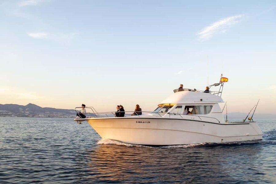 Fuengirola: Dolphin Watching Excursion with Refreshments - Leaving Monarca Nautica for the open water