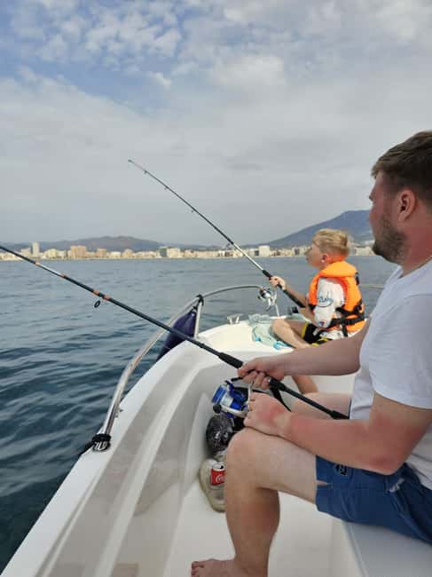 Fuengirola: Fishing Trip with Drinks and Gear - Four hours from Fuengirola marina