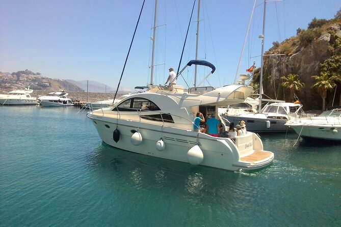 Half-Day Luxury Motor Yacht Cruise in Granada - Leaving La Herradura Marina