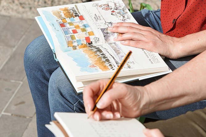 I DRAW Malaga: Art and Drawing Lesson - by OhmyGoodGuide! - Choosing between the port, park, and old town