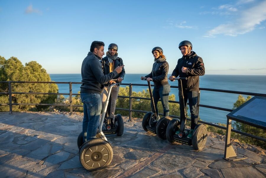 Malaga: 2-Hour Monumental Segway Tour - Starting on Calle Ángel Ganivet and practicing by the port