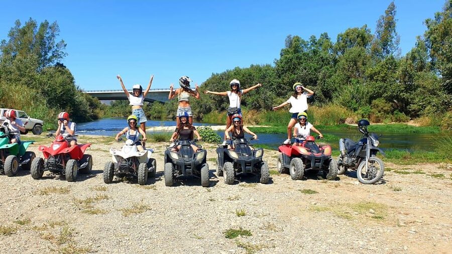 Málaga: 3-Hour Guided All-Terrain Two-Seater Quad Tour - Climbing for coastal and inland views