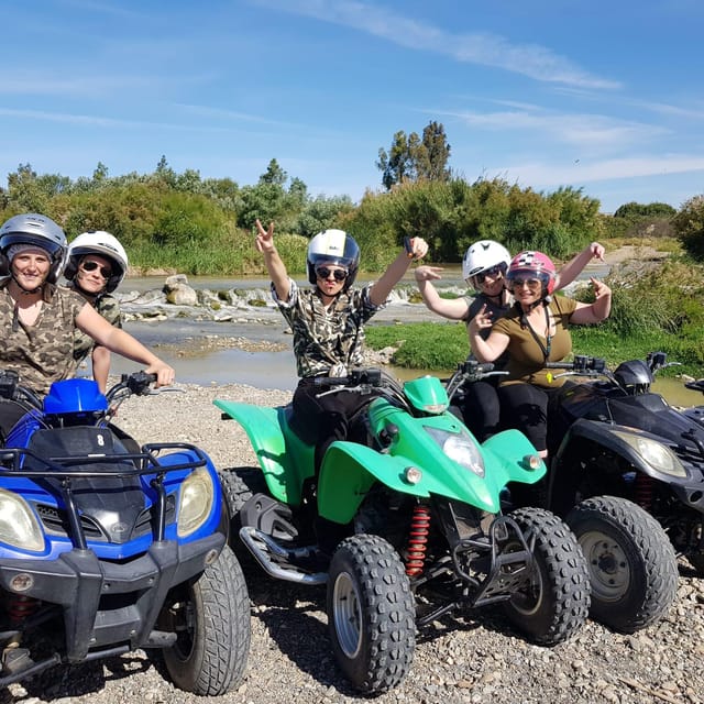 Málaga: 3-Hour Guided All-Terrain Two-Seater Quad Tour - What kind of Málaga outing is this?