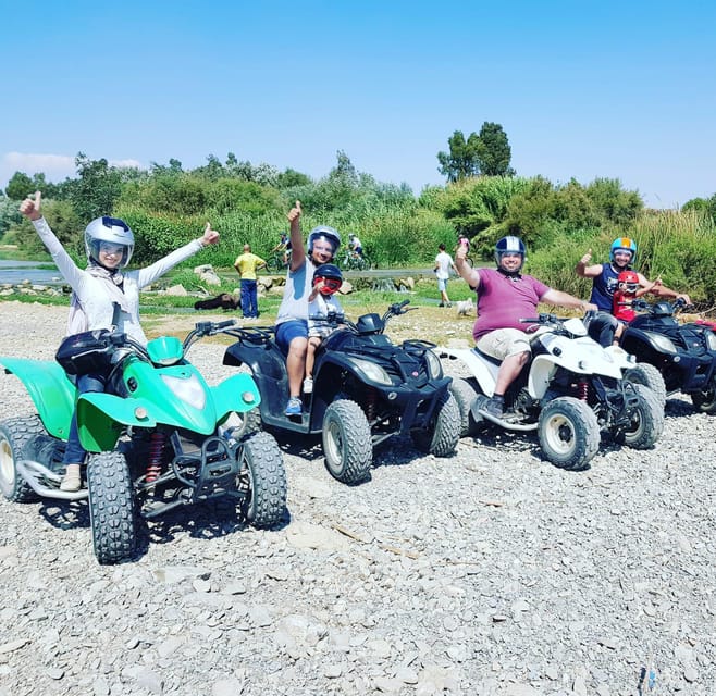 Málaga: 3-Hour Guided All-Terrain Two-Seater Quad Tour - Crossing the Guadalhorce River