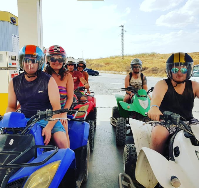 Málaga: 3-Hour Guided All-Terrain Two-Seater Quad Tour - The Acueducto Arcos de Zapata and older Málaga
