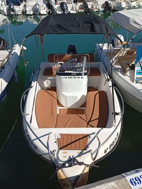 Malaga: 5-Seater Speedboat Boat Rental Without a License - Looking for dolphins without counting on them