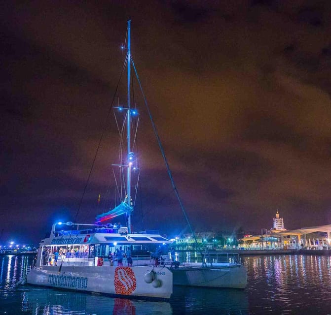 Malaga: A Sea of Stars Nighttime Stargazing Catamaran Tour - How the language service affects the experience