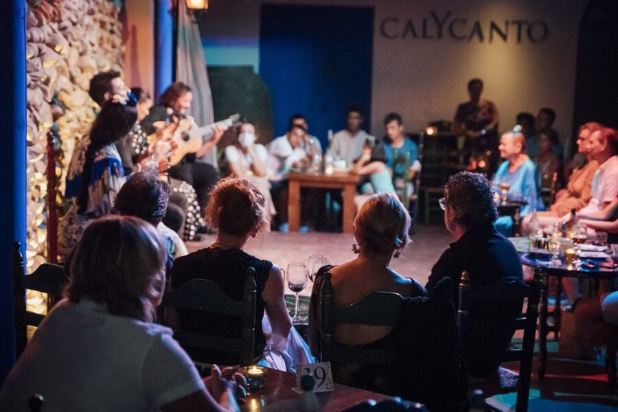 Malaga: Authentic Flamenco Show at El Gallo Ronco - Ordering food and drinks at the venue