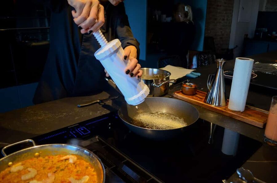 Malaga: Authentic Paella Cooking Class with Sangría - How much food and value for $63