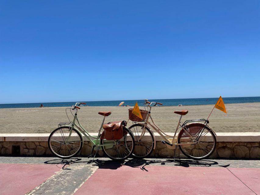 Malaga: Bike Rental for City Discovery Route & Beaches - Malaga’s historic center by bicycle