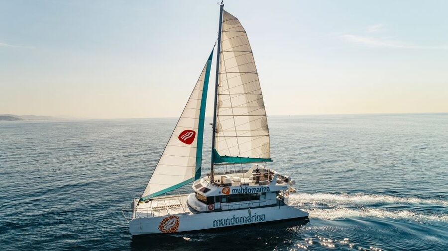 Malaga: Catamaran Sailing Cruise with Swimming & Optional DJ - What 90 minutes really feels like
