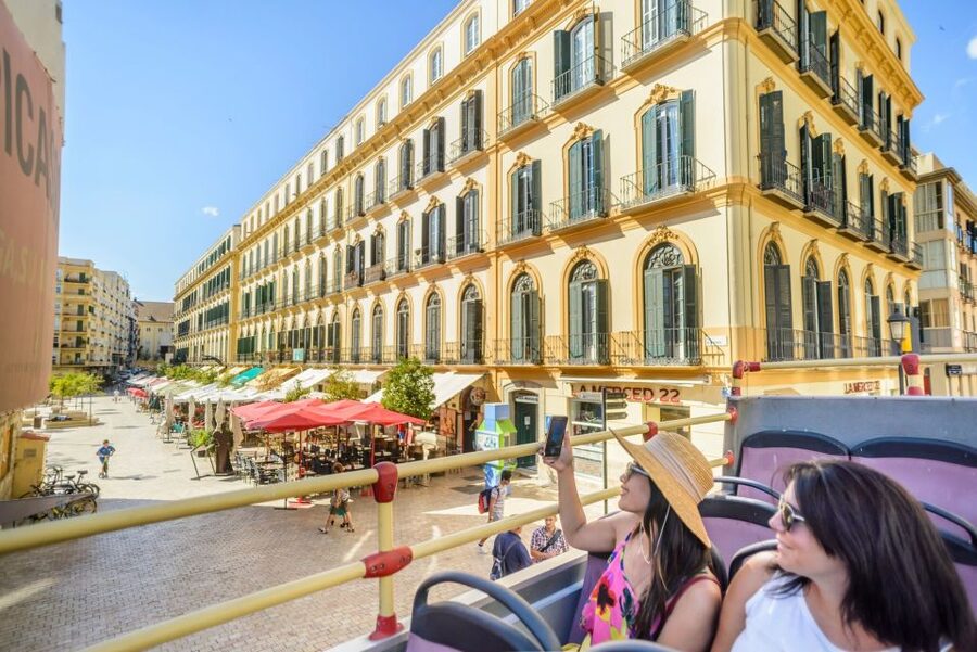 Malaga: City Sightseeing Hop-On Hop-Off Bus Tour - Gibralfaro and the Alcazaba without the exhausting climb