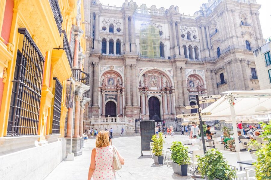 Malaga: City Sightseeing Hop-On Hop-Off Bus Tour - The Blue Route for the port and central Malaga