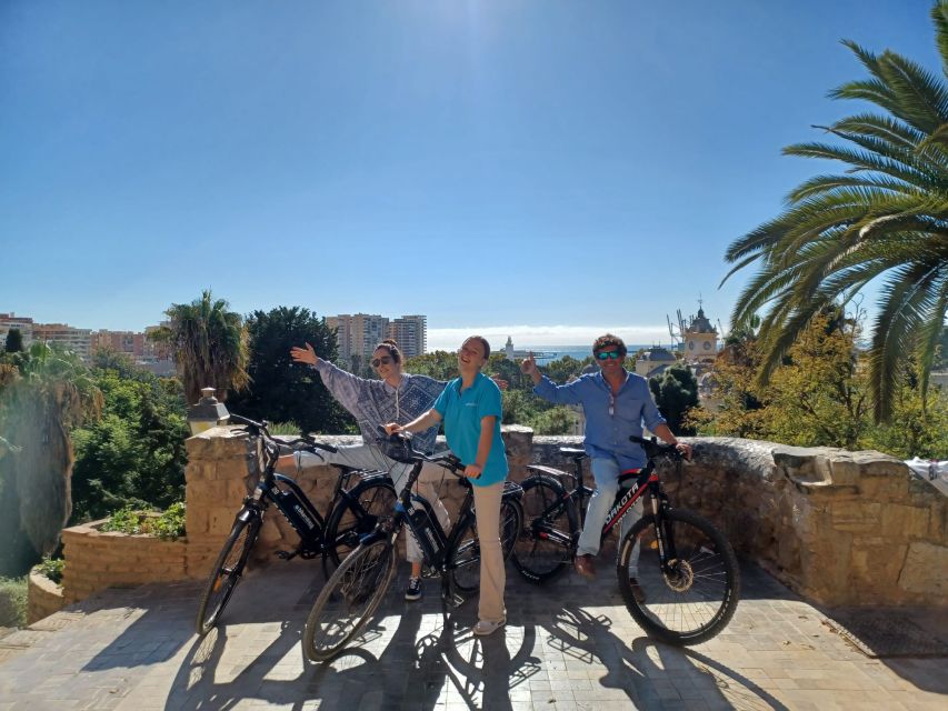 Málaga E-Bike Tour with Full Day Rental - Gibralfaro Hill and the city views